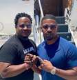 O ator Keith Jefferson morreu aos 53 anos. Notícia foi confirmada por Jamie Foxx, amigo do artista.  Foto: @iamjamiefoxx via Instagram / Estadão