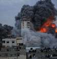 Predio em chamas  Foto: Getty Images / BBC News Brasil