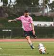 Lionel Messi durante treinamento pelo Inter Miami –  Foto: Divulgação / Inter Miami / Jogada10