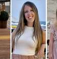 Yoni Asher diz que reconheceu a esposa Doron (ao centro) e as filhas Aviv (à esquerda) e Raz (à direita) carregadas em um caminhão por militantes do Hamas  Foto: YONI ASHER / BBC News Brasil