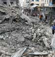 Ataques de Israel em Gaza  Foto: REUTERS/Ibraheem Abu Mustafa