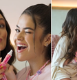 As amigas marcaram presença da linha BFF do hidratante labial Carmed  Foto: Reprodução/TikTok/@oficialcarmed