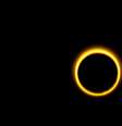 Durante o eclipse anular, um anel dourado fica visível  Foto: Getty Images / BBC News Brasil