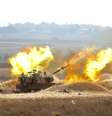 Os ataques de Israel à Faixa de Gaza continuam no seu quinto dia  Foto: Anadolu via Reuters Connect