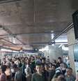 A ação começou às 10h e não há previsão de retorno da operação das linhas  Foto: Reprodução/Twitter/@metronoticiando