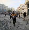 Ofensiva israelense contra palestinos na Faixa de Gaza  Foto: REUTERS/Yasser Qudih