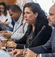 Ministério da Gestão concedeu coletiva para falar sobre o processo seletivo unificado  Foto: Rafa Neddermeyer / Agência Brasil