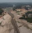 Forte seca atinge o Rio Negro, na floresta amazônica -  13/10/2023  Foto: REUTERS/Bruno Kelly