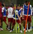 O Flamengo encerrou sua preparação para o confronto contra o Cruzeiro  Foto: Esporte News Mundo