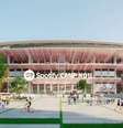 Imagem projetada da nova faixada do Camp Nou –  Foto: Reprodução / Barcelona / Jogada10