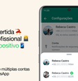 Anúncio do WhatsApp para o uso de duas contas ao mesmo tempo no aplicativo (Imagem: Reprodução/WhatsApp Blog)  Foto: Canaltech