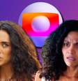 Luna (Giovanna Cordeiro), de 'Fuzuê', e Aline (Bárbara Reis), de 'Terra e Paixão': mocinhas perdidas em tramas pouco interessantes  Foto: Fotomontagem: Blog Sala de TV