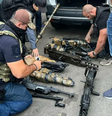 Polícia Civil do RJ recupera armas furtadas no Arsenal de Guerra do Exército em SP  Foto: Divulgação