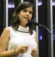 No e-mail, o remetente diz que Tabata morrerá após sofrer um estupro coletivo  Foto: Divulgação/Câmara dos Deputados