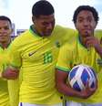 Brasil sofre, mas vence Estados Unidos na estreia do futebol no Pan 2023  Foto: Reprodução/CazéTV / Esporte News Mundo