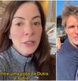 Ana Paula Padrão conta que o marido Gustavo Diament, sofreu um acidente ao fugir de bandidos  Foto: Reprodução/Instagram
