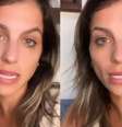 "No final, eu sofri retaliações porque obviamente eu não cedi", disse Rhiza Castro em vídeo  Foto: Reprodução: Instagram/rhizanacozinha/marcello_badaro