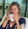 Gisele Bündchen indica 3 chás pra relaxar, animar e melhorar digestão  Foto: @gisele