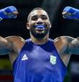 Abner Teixeira abriu os trabalhos dos brasileiros no Boxe pela categoria +92kg dos Jogos Pan-Americanos 2023   Foto: Reprodução/Twitter/Time Brasil / Esporte News Mundo