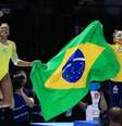 Rebeca Andrade e Flávia Saraiva subiram no pódio nas paralelas em Santiago 2023  Foto: Esporte News Mundo