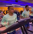 Jogadores da Seleção fizeram atividade na academia –  Foto: Lesley Ribeiro/CBF / Jogada10