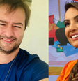 O jornalista Alessandro Lo-Bianco ao lado de Patrícia Poeta  Foto: Montagrem: Reprodução/Instagram e Divulgação/TV Globo
