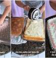 Mulher viraliza ao mostrar bolo de R$ 700, que cliente desistiu  Foto: Reprodução/TikTok