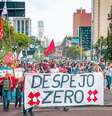Movimentos de moradia têm realizado mobilizações contra despejos em Curitiba. Capital paranaense tem 453 ocupações  Foto: Leonardo Costa