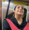 Jovem fica com cabelos presos em porta de metrô em SP e viraliza  Foto: Reprodução/Tik Tok