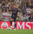 Fábio celebra marca expressiva na Libertadores –  Foto: Marcelo Gonçalves/FFC / Jogada10