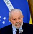Presidente Luiz Inácio Lula da Silva durante entrevista com jornalistas no Palácio do Planalto  Foto: Reuters