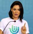 Michelle Bolsonaro ironizou operação da PF desta quinta-feira, 8.  Foto: Wilson Dias/Agência Brasil / Flipar