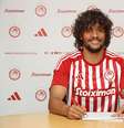 Gustavo Scarpa teve passagem vitoriosa pelo Palmeiras  Foto: Olympiakos