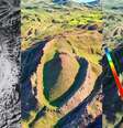 O local também é simbólico por ficar 29 km ao sul do cume do Grande Monte Ararat, que o livro de Gênesis afirma ser o local onde a arca descansou alguns dias.  Foto: Reprodução/Noah’s Ark Scans