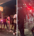 Tiroteio em festa de Halloween em Tampa, nos Estados Unidos  Foto: Reprodução/ Redes sociais/ Twitter