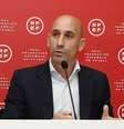 Luis Rubiales foi banido do futebol pela Fifa por três anos –  Foto: Divulgação/RFEF / Jogada10