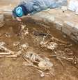Escavações em tumba rara localizada nas Ilhas Orkney, na Escócia, revelaram ossadas impressionantes que remontam ao período neolítico. (Fonte: National Museums Scotland/ Divulgação)  Foto:  National Museums Scotland  / Mega Curioso