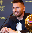 Messi venceu a "Bola de Ouro" pela oitava vez  Foto: Reprodução/ Instagram @leomessi