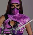Anitta se inspirou em Mortal Kombat para fantasia de Halloween neste ano  Foto: Instagram / @anitta