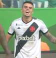 Gabriel Pec é o artilheiro do Vasco na temporada 2023 com 13 gols, sendo sete no Brasileirão –  Foto: Reprodução / Premiere / Jogada10