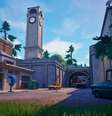 As Torres Tortas, local visto pela última vez na Temporada 9, está voltando na nova atualização.  Foto:  Epic Games  / Voxel