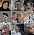 Montagem com fotos de palestinos mortos nos bombardeios em Gaza  Foto: BBC News Brasil