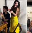Jovem ganha "churrasco de término" de amigos (Reprodução/X)  Foto: Márcia Piovesan