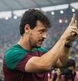 Diniz antes da bola rolar no Maracanã (FOTO: LUCAS MERÇON / FLUMINENSE F.C.)  Foto: Esporte News Mundo