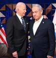 O presidente dos EUA, Joe Biden, foi firme no seu apoio ao primeiro-ministro de Israel, Benjamin Netanyahu  Foto: Getty Images / BBC News Brasil