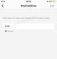 Exemplo de verificação de e-mail no WhatsApp  Foto:  WABeta Info  / Tecmundo