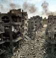 Edifícios destruídos em Gaza após ataque de Israel  Foto: Getty Images / BBC News Brasil