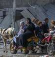 Gaza tem sido alvo de ataques de Israel desde 7 de outubro  Foto: EPA / Ansa - Brasil