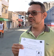 O candidato foi detido enquanto fazia o Enem  Foto: Reprodução/TV Globo