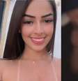 Ielly Gabriele gravava o namorado quando foi alvejada com um tiro disparado por ele  Foto: Reprodução